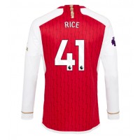 Arsenal Declan Rice #41 Replika Hemmatröja 2023-24 Långärmad